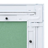 Access Panel Green and Silver 55 x 75 cm 4018462