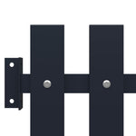 ZNTS Fence Panel Anthracite 170.5x100 cm Powder-coated Steel 146476
