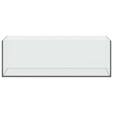 Aquarium with Storage Transparent 60 x 20 x 20 cm Glass 42020383
