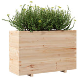 ZNTS Garden Planter 110x40x72 cm Solid Wood Pine 3282639