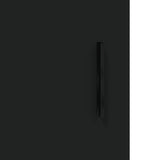 Sideboard Black 34.5x34x90 cm Engineered Wood 828557