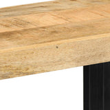 Wall Shelf 70x33x35 cm Solid Rough Wood Mango 4017482