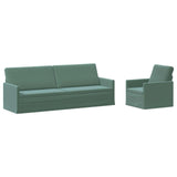 Sofa Set 2 pcs Sea Green Velvet 3433240