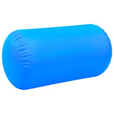 Inflatable Gymnastic Roll with Pump 120x90 cm PVC Blue 92720