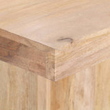 Dining Table 120x120x77 cm Solid Mango Wood 288117