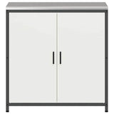 Kitchen Storage HATTEM White 90 x 50 x 92 cm Steel 874983