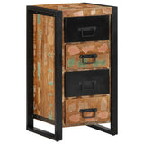 Drawer Cabinet Multicolour 40x40x75 cm Solid Wood Reclaimed 4013582