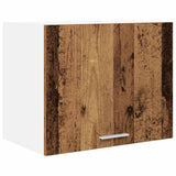 Hanging Cabinet 2 pcs Old Wood and White 50 x 31 x 40 cm 884159