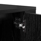 Wall Mounted TV Cabinet Black Oak 100 x 34.5 x 40 cm 881155