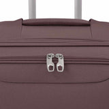 3 Piece Soft Case Trolley Set Coffee 91318