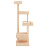 ZNTS Cat Tree 45.5x49x103 cm Solid Wood Pine 824648