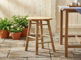 Garden Stool Natural 38 x 68 cm Bamboo 42028240