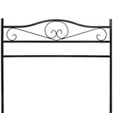 Clothing Rack Black Steel 174 cm height, 90 cm length 243000