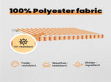 Retractable Awning Yellow 300 x 200 cm Fabric 3329543