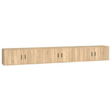 Wall-mounted TV Cabinets 3 pcs Sonoma Oak 100x34.5x40 cm 3188377