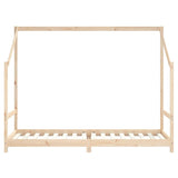 Kids Bed Frame 90x200 cm Solid Wood Pine 835703