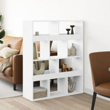 Room Divider White 100x33x125.5 cm Engineered Wood 3309519