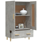 Highboard Concrete Grey 70x31x115 cm Engineered Wood 812568