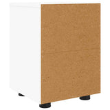Bedside Table White 30.5 x 30 x 43 cm Engineered Wood 888797