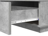 Coffee Table Concrete Grey 95 x 55 x 31 cm Engineered Wood 8000183