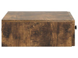 Wall-Mounted Side Table Smoked Oak 59 x 34.5 x 17 cm 897980