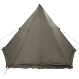 Family Tent Tipi 6-Person Brown Waterproof 4009443