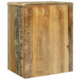 End Table with 1 Drawer 1 Door Reclaimed Wood 240950