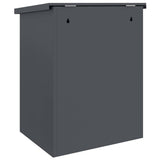 Parcel Drop Box with Storage Anthracite 47.5 x 38 x 59 cm Steel 874942