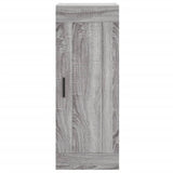 Highboard Grey Sonoma 34.5x34x180 cm Engineered Wood 3200279