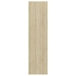 Wall-mounted TV Cabinet Sonoma Oak 37x37x142.5 cm Engineered Wood 805492