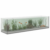 Aquarium with Storage Transparent 80 x 20 x 20 cm Glass 42020386