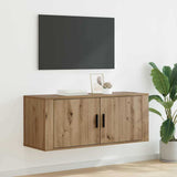 Wall Mounted TV Cabinet 100 x 34.5 x 40 cm Artisan Oak 881154