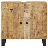 Sink Cabinet 62x33x58 cm Solid Wood Mango and Engineered Wood 351986