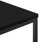Bathroom Cabinet with Shelves Black Oak 36x35x165 cm 861907
