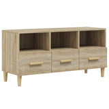TV Cabinet Sonoma Oak 102x36x50 cm Engineered Wood 812603