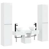 Bathroom Furniture Set 5 pcs High Gloss White 3406007
