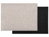 Carpet 20 pcs Light Beige 50 x 50 cm 100% Polypropylene 42046753