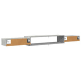 Wall-mounted TV Cabinet Wall-Mounted Concrete Grey 8006016