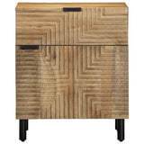 Bedside Cabinet Brown 50x33x60 cm Solid Wood Mango 4017728