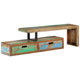TV Stand x30x40 cm Solid Wood Reclaimed 351678
