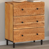Side Cabinet 60x33x75 cm Solid Wood Acacia 356858
