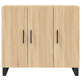 Sideboard Sonoma Oak 90x34x80 cm Engineered Wood 828135