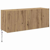 TV Wall Cabinet Artisan Oak 100 x 35 x 41 cm Engineered Wood 886251