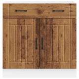 Kitchen Base Cabinet Lucca Old Wood Engineered Wood 853745