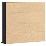 CD Cabinet Black Oak 100x23x89.5 cm Engineered Wood 862481