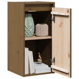 Wall Cabinets 2 pcs Honey Brown 30x30x60 cm Solid Wood Pine 813492
