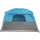 Family Tent Cabin 8-Person Blue Waterproof 94534