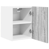 Hanging Cabinet 2 pcs Grey Sonoma and White 30 x 31 x 40 cm 884125