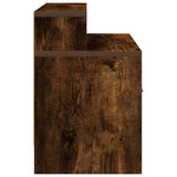 Bedside Cabinets with Drawer 2 pcs Smoked Oak 51x31x47 cm 858677