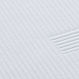 Mattress Topper White 70 x 200 x 7 cm Jaquard Fabric 4106275